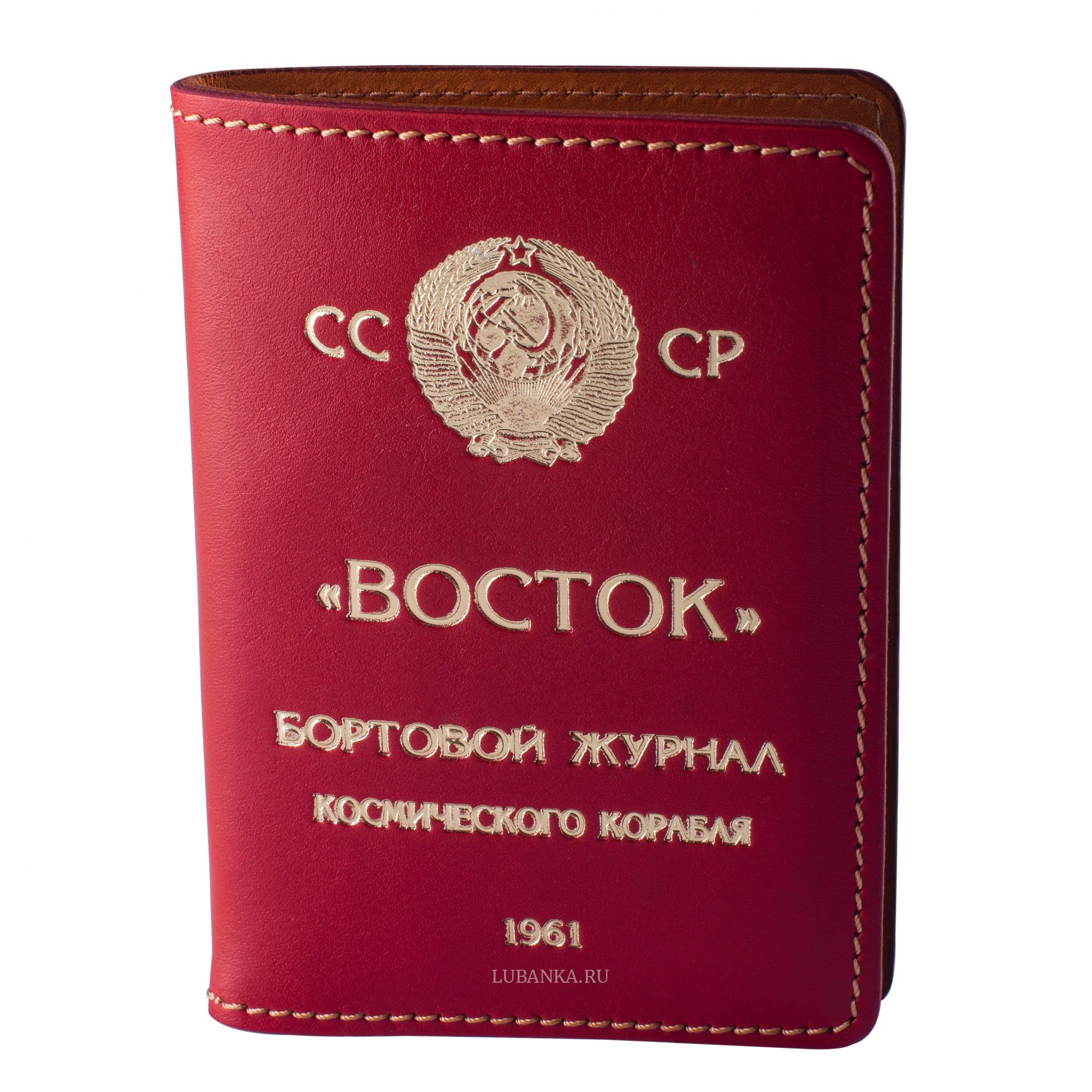 Обложка для паспорта Восток красная